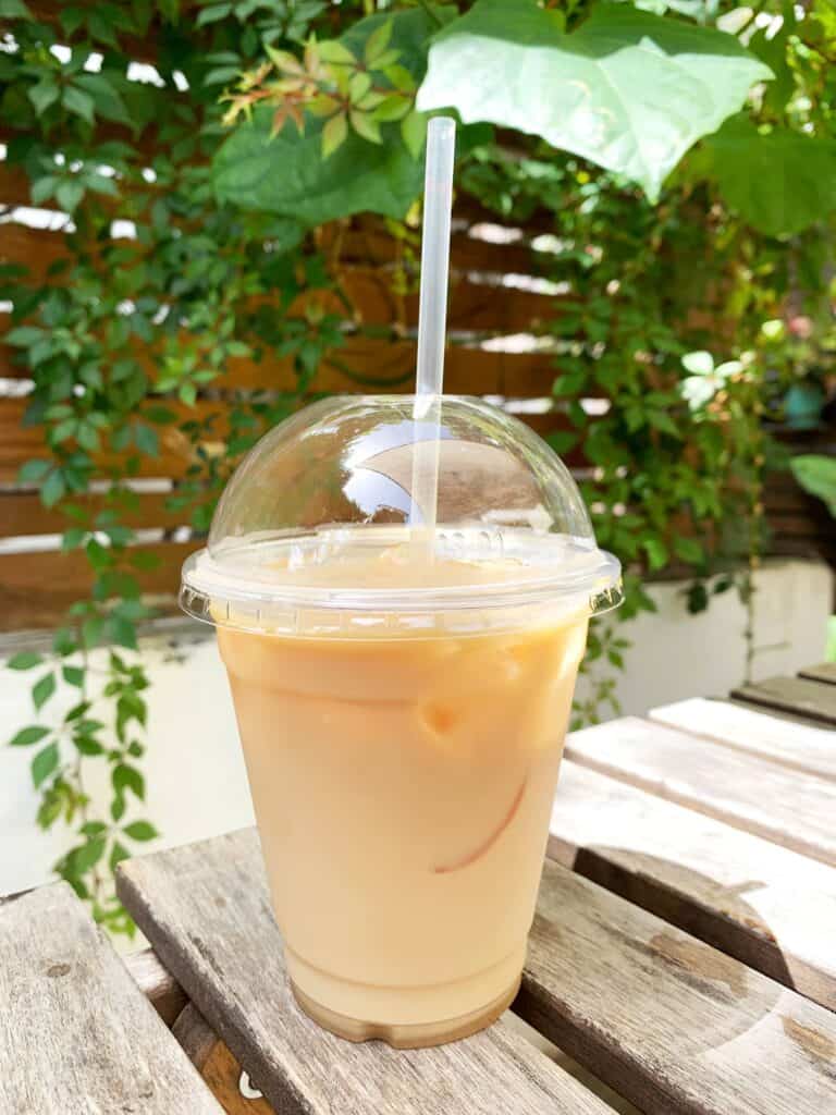 Iced latte from Cafe Con Ce